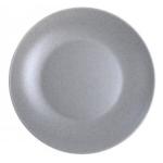 Тарелка десертная керам 21см Alfa Серый мрамор МФК/PT044021F647